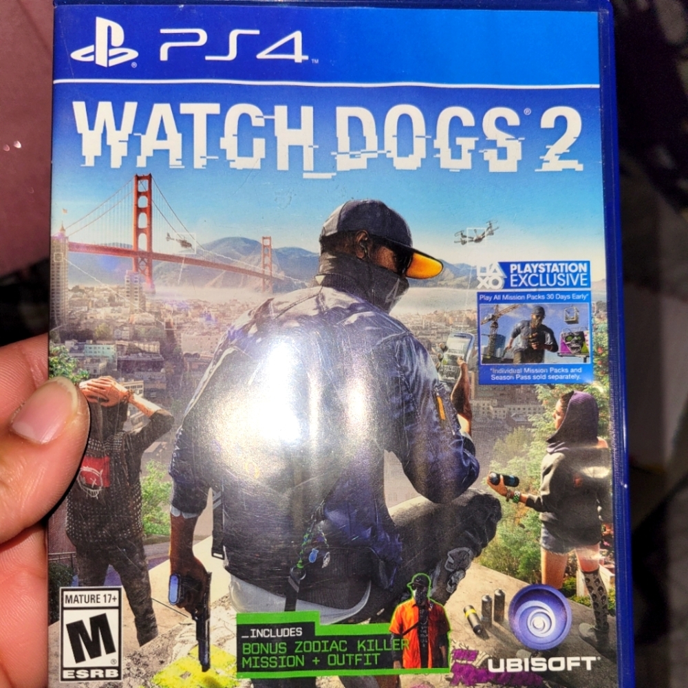 PS4 WATCH DOGS 2 game